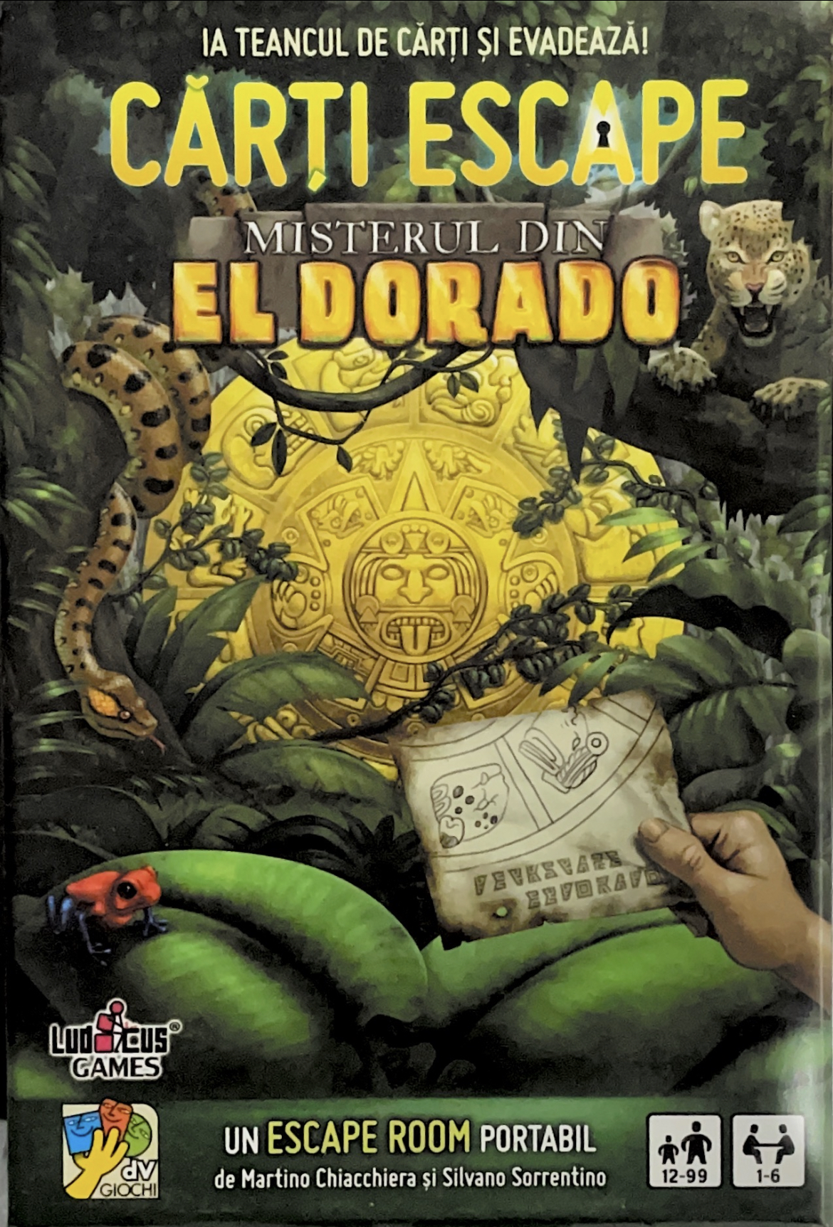 Board Games: Catan; Azul; Activity; Carcassonne și multe altele. Cărți Escape El Dorado