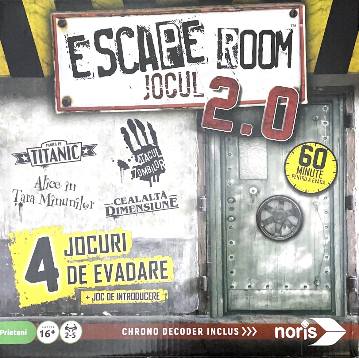 Board Games: Catan; Azul; Activity; Carcassonne și multe altele. Escape Room Jocul 2.0
