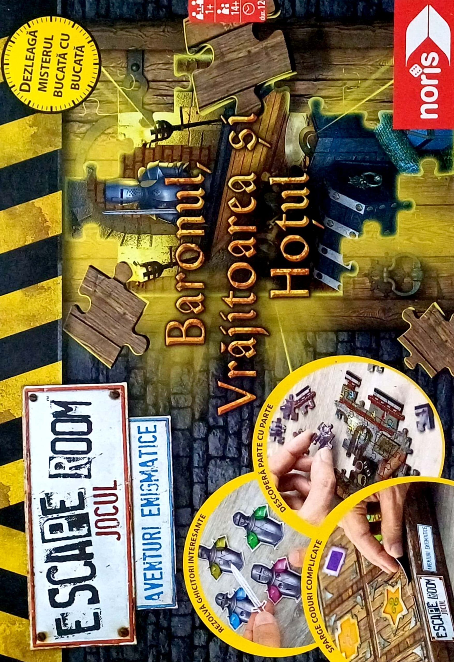 Board Games: Catan; Azul; Activity; Carcassonne și multe altele. Escape Room Jocul Baronul Vrăjitoarea și Hoțul